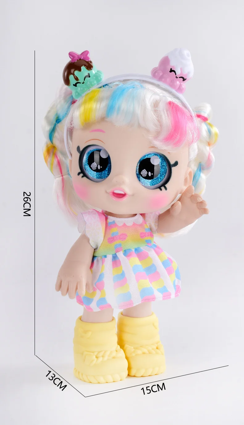 Hot Lol Original Kindi A Kids Doll Toy Figure Model Ice Cream Doll Can Sing For Children Marshmallow Girl Birthday Surprise Gift ken barbie doll