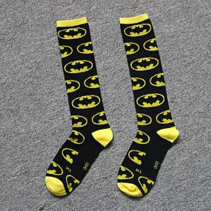 Avengers Marvel cartoon socks Batman superman Joker cosplay Fashion sock novelty Funny Casual men sock Spring Summer socks Hot - Цвет: 5