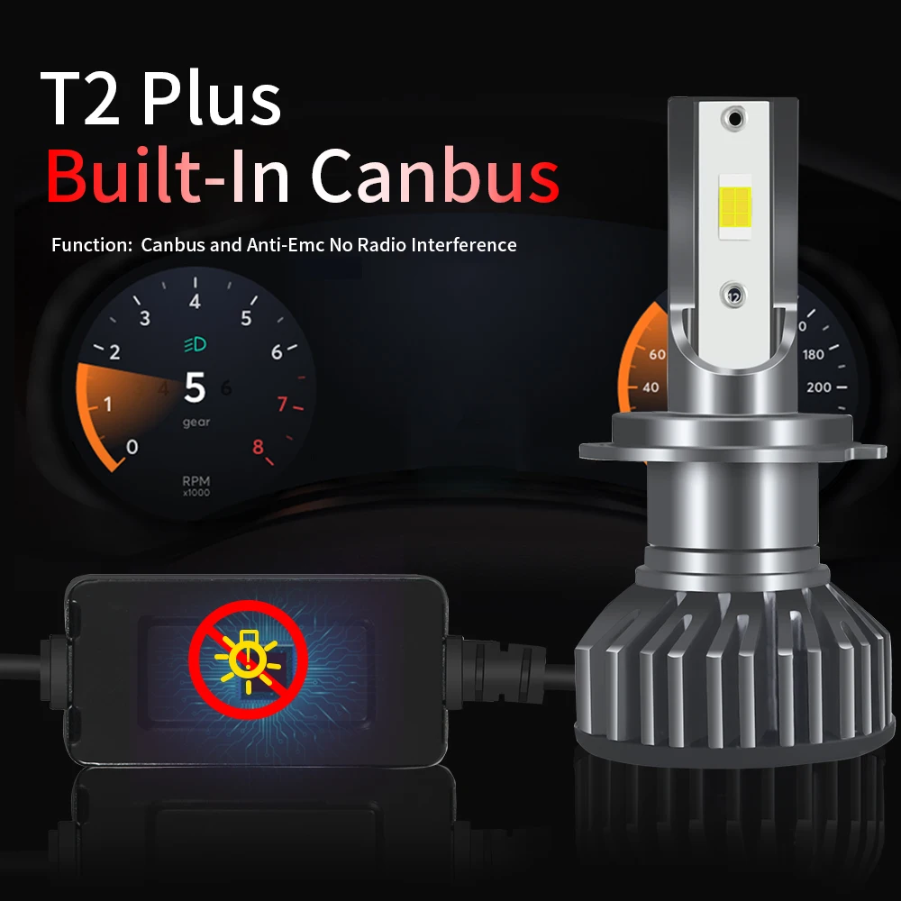 Carlxl Canbus 3570 Car Light H4 LED 20000LM H7 LED Car Headlight H1 Auto Bulb H8 H9 H11 9005 HB3 9006 HB4 9012 Fog Lamp 12V