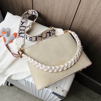 

С Доставкой Retro Scrub Mini Bag 2020 New Fashion Fashion All-match Shoulder Armpit Bag Popular Net Red Messenger Bag