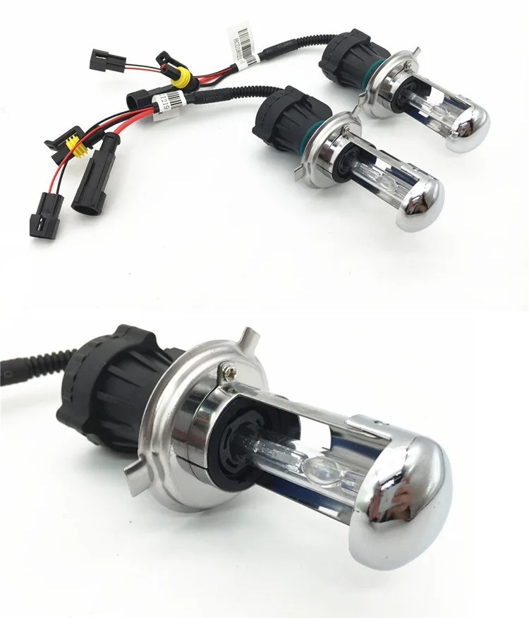 2 шт. AC 35 Вт 55 Вт HID лампы H4 биксенон H4 качели 6000K H4 H/L комплект 3000K 4300K 6000K 8000k K Автомобильная фара
