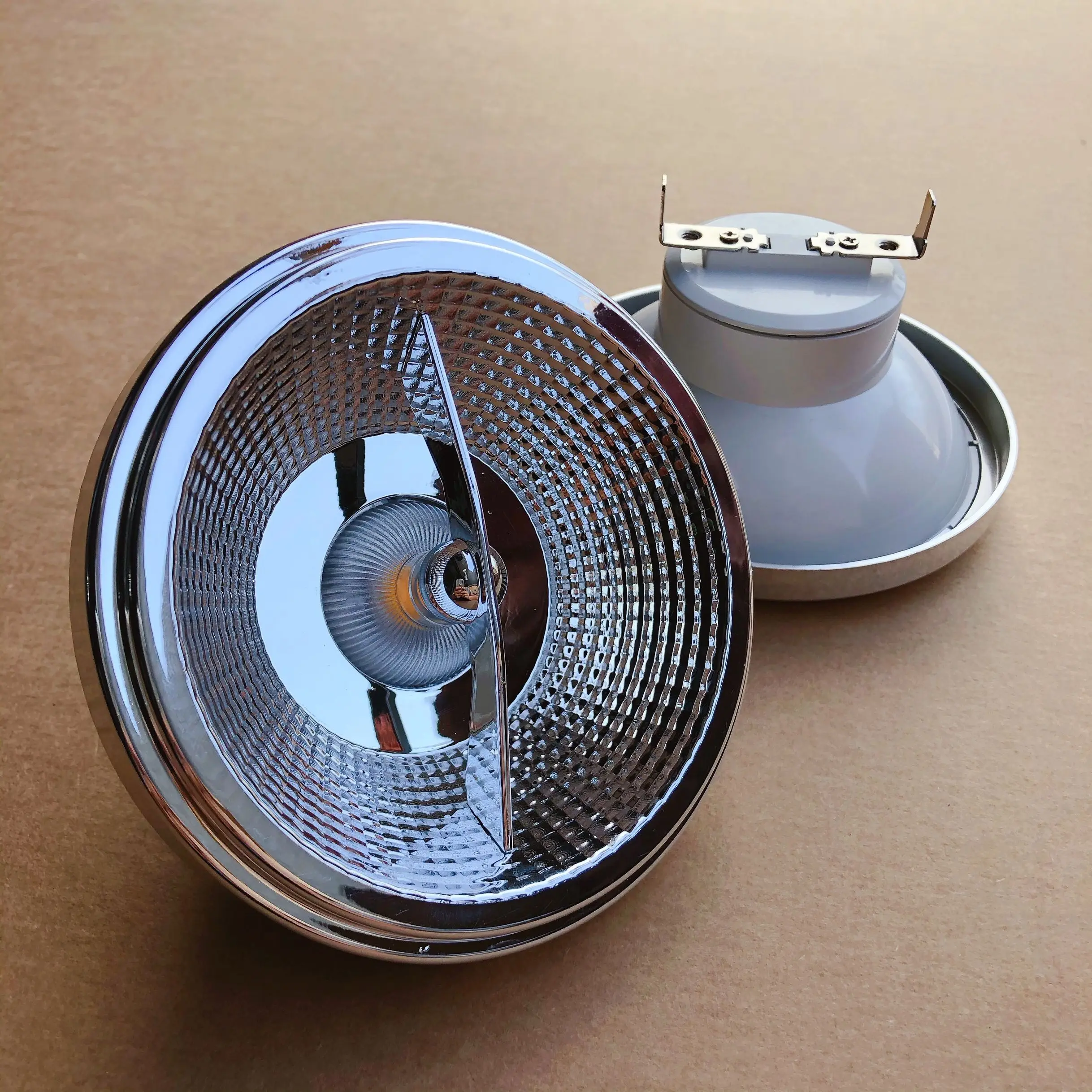 Factory Directly AR111 LED Spotlight 10W 15W G53 GU10 QR111 LED Ceiling Lamps Downlights Dimmable AC220V 110V DC12V Wholesales 3