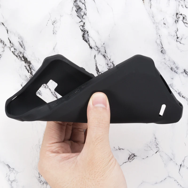 Чехол-книжка из искусственной кожи для Ulefone Armor X3, держатель для карт, силиконовая фоторамка, чехол-кошелек для Ulefone Armor X5, деловой чехол - Цвет: Black Soft Silicone
