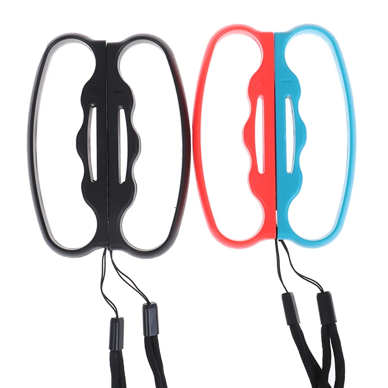 

1 Pair L&R Boxing Grips Handle Hand Grips with Hand Straps for Nintend NS Switch Joy-Con Controller Gamepad Fitness Boxing