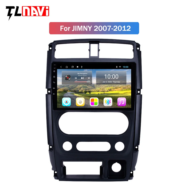 2G RAM Car Multimedia player 2din 9 inch Android 9 car GPS Radio for 2007 2008 2009-2012 Suzuki Jimny