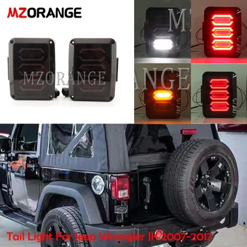 

MZORANGE EUR Version LED Tail Light For Jeep Wrangler JK 2007-2017 With Brake Turning Reverse light