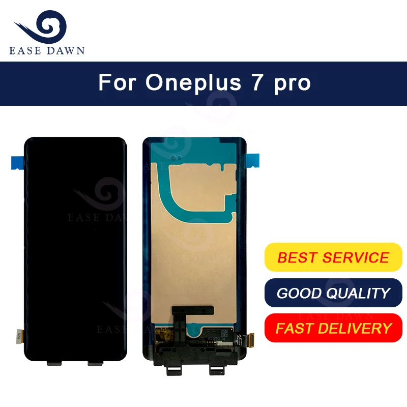 ЖК дисплей AMOLED для Oneplus 7 pro сенсорный дигитайзер в сборе оригинальный