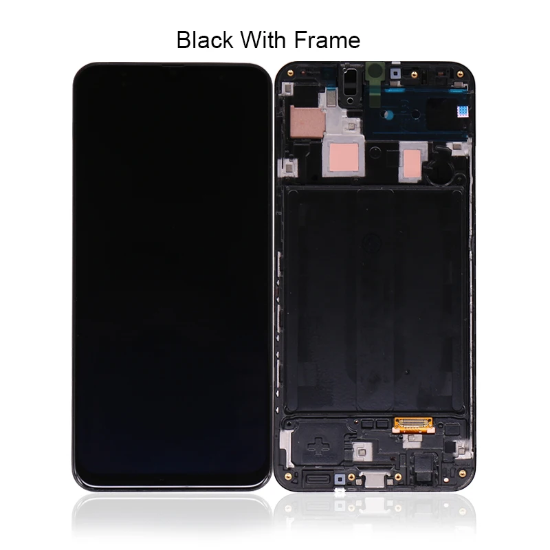 10 шт./лот для samsung для Galaxy A30 A305F A305A дисплей+ рамка сенсорный экран дигитайзер для samsung A30 lcd DHL EMS