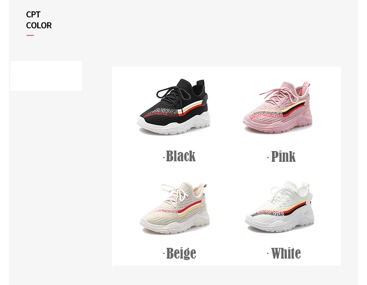 WWKK/2019 г. Осенняя обувь для бега на плоской подошве; удобные женские кроссовки; дышащая Спортивная обувь на платформе со шнуровкой и