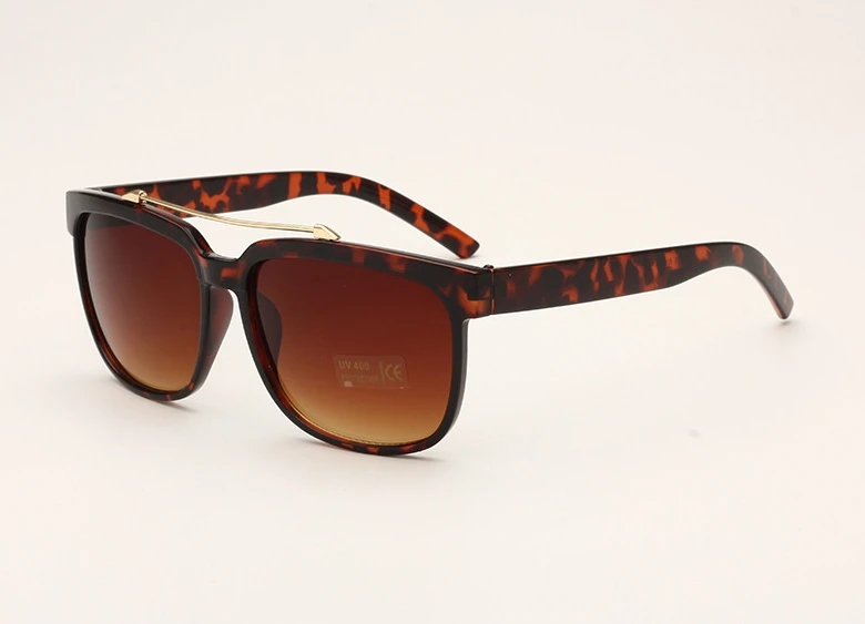 47192 Ретро квадратные очки оправа для мужчин и женщин Оптические модные компьютерные очки - Цвет оправы: C3 leopard tea