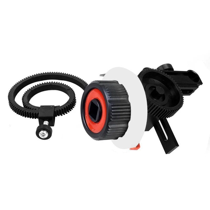 CS-F0 Follow Focus with Gear Ring Belt for (D)SLR Cameras Nikon Canon Sony DV/Camcorder/Film/Video Fit Lens Size from 52 | Электроника