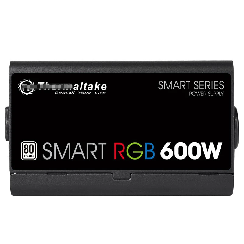 New PSU For Thermaltake(Tt) Smart RGB 600W ATX 12V Silent Power Supply for Desktop Mainframe Power Supply SPR-600AH2NK-1