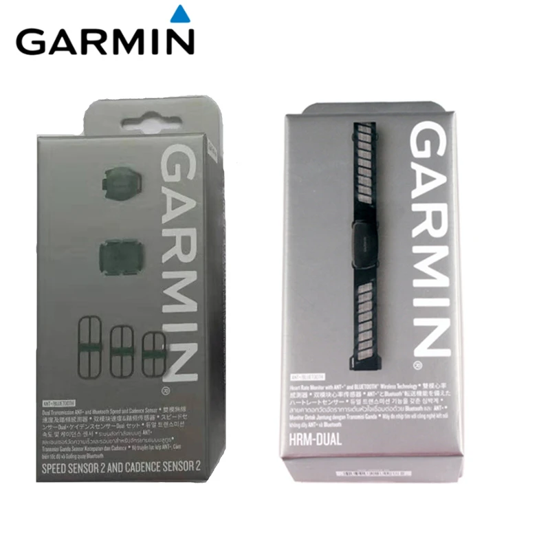 Garmin HRM Dual Heart Rate Monitor Speed Sensor cadance Sensor Fitness