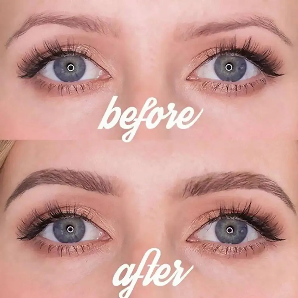5 Colors Eyebrow Pencil Waterproof 4 Fork Tip Eyebrow Tattoo Pencil Cosmetic Long Lasting Natural Dark Brown Liquid Eye brow Pen 4