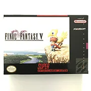 FF V с коробкой для игрового картриджа snes|Запасные части| |