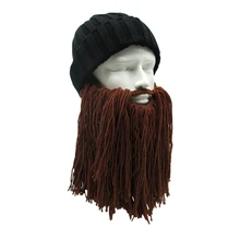 Смешная ручная работа парик lunatic вязаная шерстяная шапка осень и зима мужчины и женщины личности теплый взрыв капюшон шапки