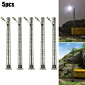 10pcs Model Railroad Train OO/HO Scale Lamp Posts Led Street Light Lamp Train Artificial Miniature Railroad Decoration Landscape