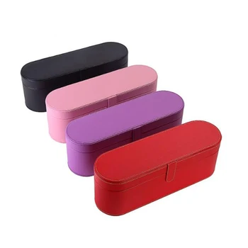 

High Quality Leather Box Style Hair Dryer Case Storage Leather Cover Organiser Box For Dyson Supersonic New Blower Box HD01/HD03