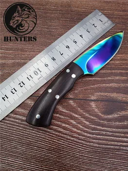 

Mini Portable Small Straight Knife Outdoor Camping Hunting Knife Sharp Handmade Collection Knives