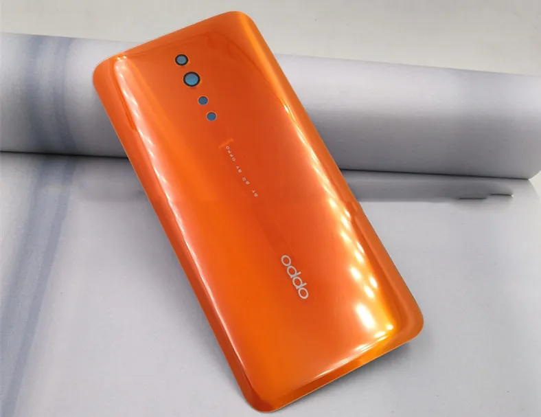 Подарок+ задняя крышка батарейного отсека, корпус двери для OPPO Reno Z, запасные части для OPPO Reno Z - Цвет: Темно-синий