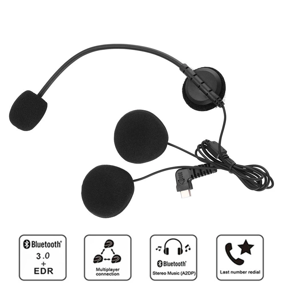 Bluetooth Headphone Helm Headset für FreedConn Motorrad Intercom BT Sprechanlage Bluetooth Headphone Helm Headset für FreedConn Motorrad Intercom BT Sprechanlage
