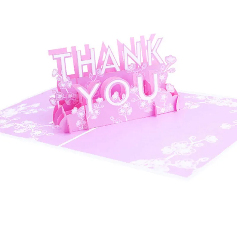  HOT 3D Greeting Cards Wedding Invitations for Mother Daughter Wife Anniversary LSF99 - 4.00023E+12