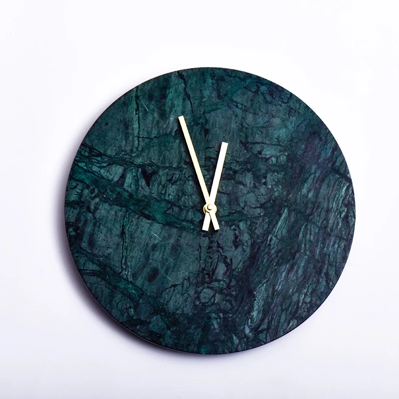 

Simple Light Luxury Wall Clock Modern Design Living Room Nordic Wall Clock Creative Marble Orologi Parete Fashion Clocks MM60WC