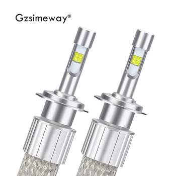 

Gzsimeway 2pcs car lamp H7 LED H1 H11 D1S D2S 9005 hb3 led headlight 9006 H3 880 881 bulbs XHP50 4300K 6000K led fog light 12V