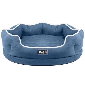

Dog bed Winter Memory-Foam Waterproof Dog House For Puppy large Removable Cover Pet Bed Soft Warm Dogs Lounge Sofa kennel