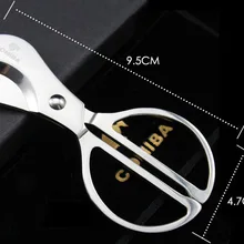 Резак для сигар из нержавеющей стали для кубинского COHIBA аксессуар для сигар гаджет инструмент Аксессуары для сигар