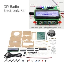 DIY DC 5V 라디오 전자 키트 부품 TDA5807 51 단일 칩 FM 디지털 사운드 기계 STC89C52 칩 87MHZ 108MHZ