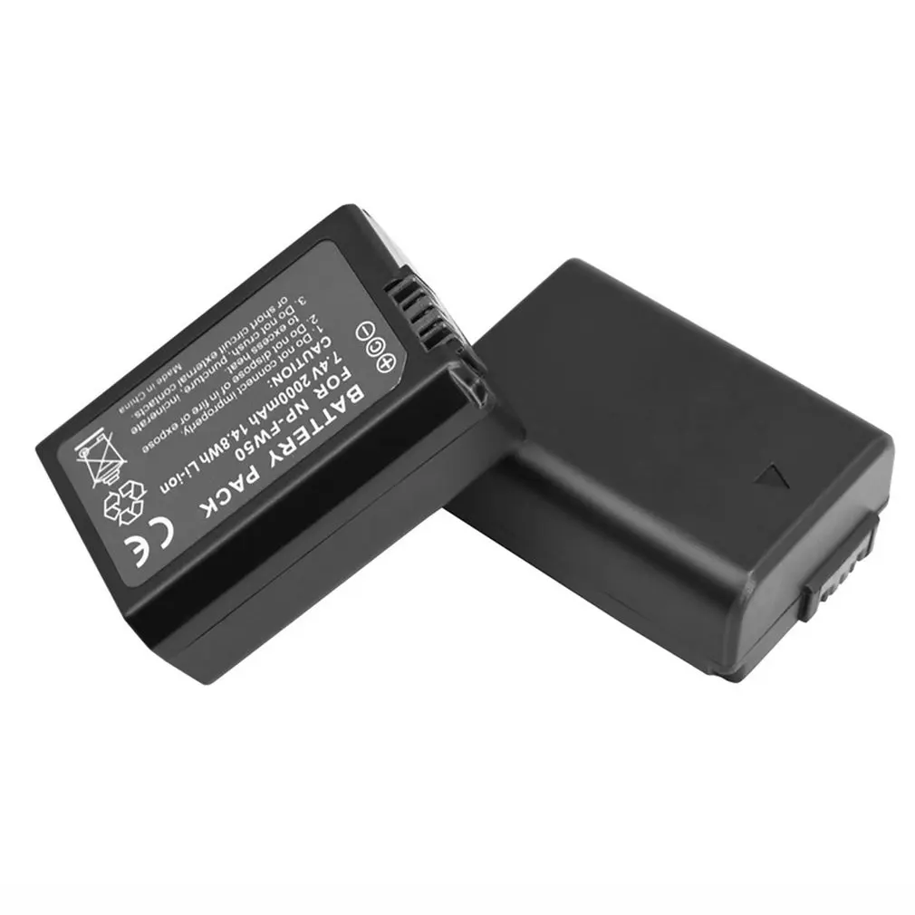 2000 мАч NP-FW50 NP FW50 батарея для камеры+ ЖК USB двойное зарядное устройство для sony Alpha a6500 a6300 a6000 a5000 a3000