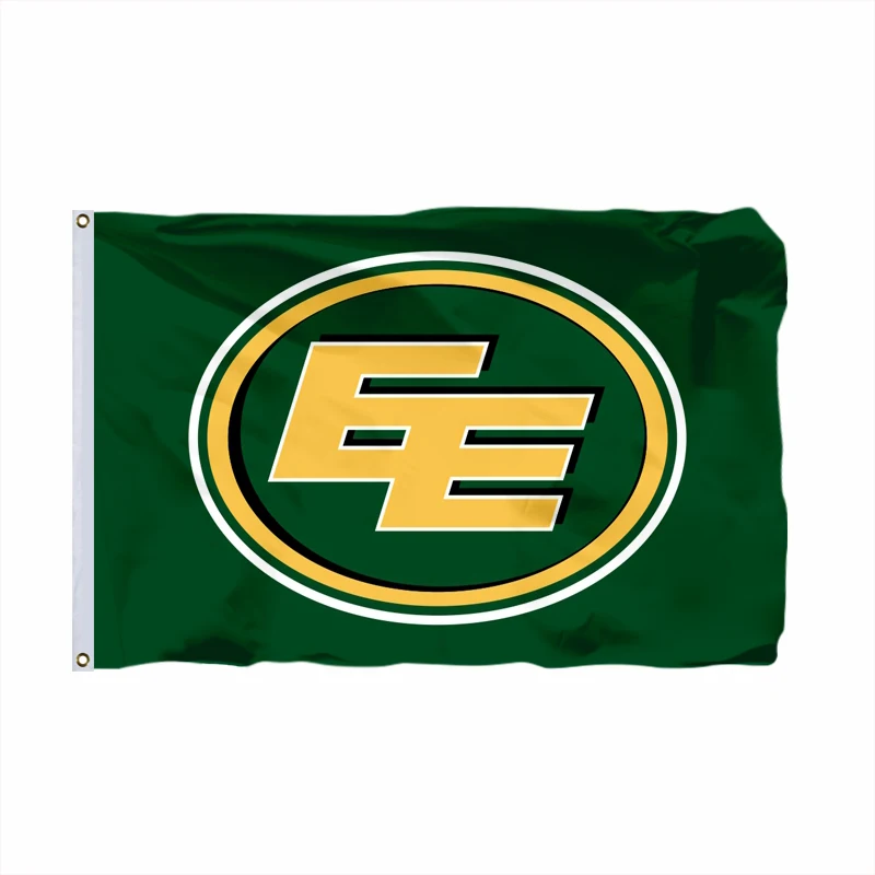 Edmonton Eskimos Calgary Stampeders флаг баннер с модифицированным флагом США 3ft X 5ft полиэстер летающий размер 90X150 см - Цвет: Edmonton Eskimos