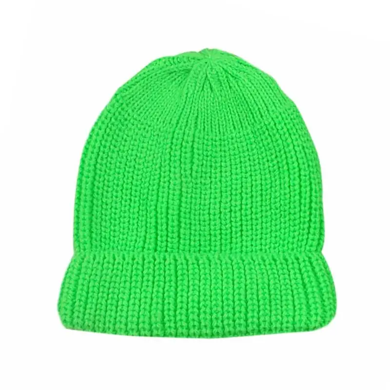 Теплые детские зимние шапки для детей, детская вязаная шляпа для мальчика, Детские кепки для маленьких девочек, детская шляпа,, милая Мода - Цвет: 3