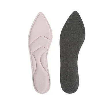 

1 Pair Pad Flat Foot Cushion Comfort Durable Massage 4D Sponge Insoles Practical Inserts Shoes Arch Support Soft High Heels