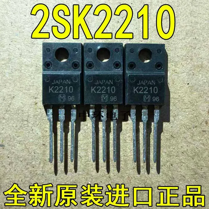 10 шт./лот K2210 2SK2210 TO-220F 4A 750V полевого транзистора