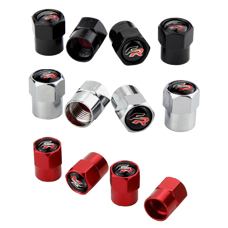 Автомобильный Стайлинг с логотипом FR колпачки клапанов для колесных шин