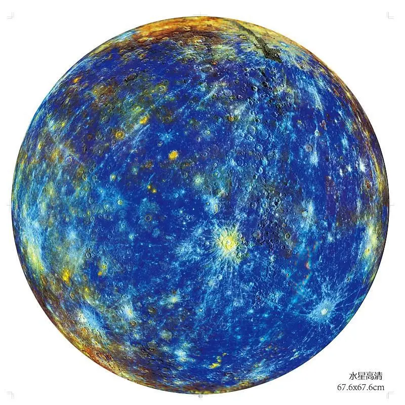 High difficulty 1000 piece space puzzle earth moon universe rainbow planet adult puzzle plane puzzle 4