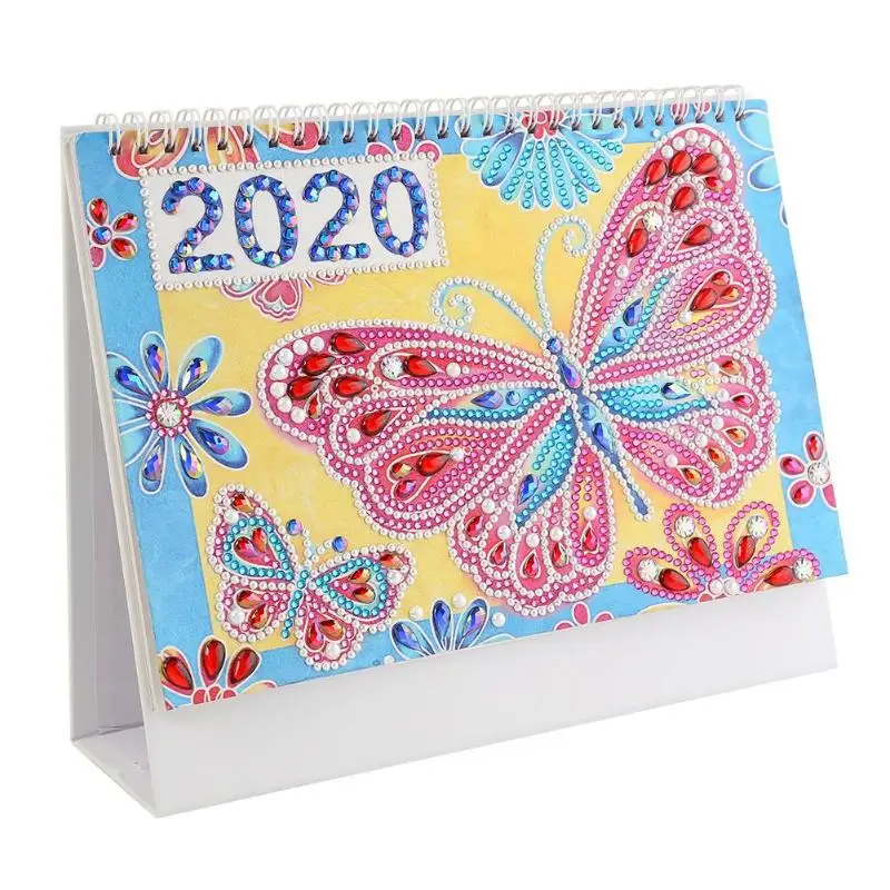 DIY Бабочка особой формы алмазная живопись год Настольный календарь - Цвет: 07