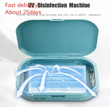 

In Stock Mask Mobile Phone Masks UV Sterilizer Multifunctional Disinfecting Machine Fast Delivery