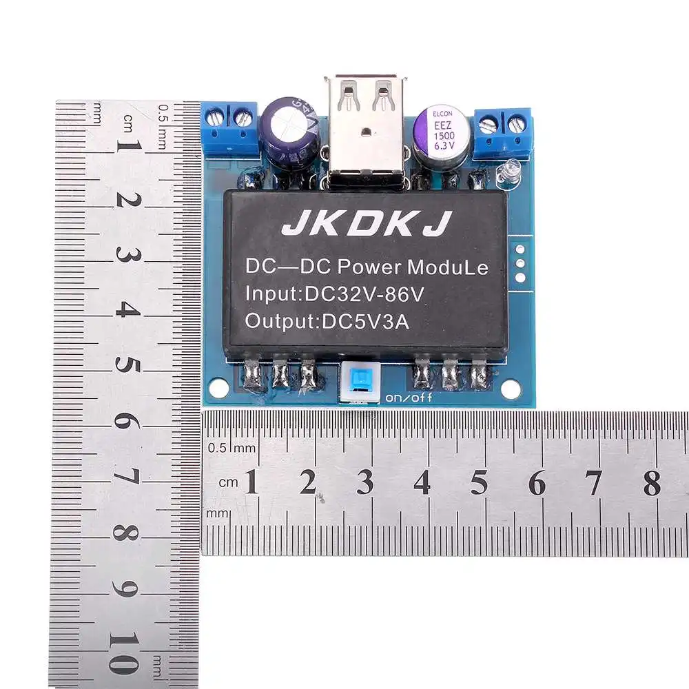 5V 3A USB DC36-86V изоляция батареи электромобиля понижающий анти-помехи Регулируемый Модуль питания