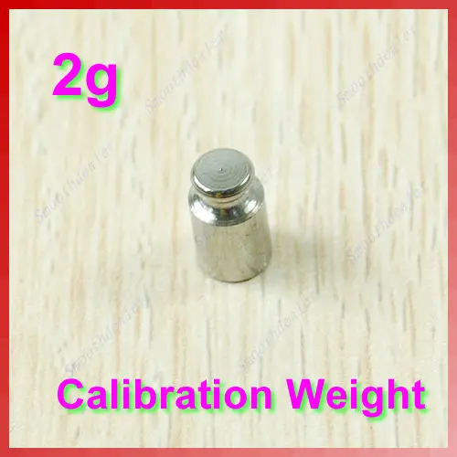 

2 g Gram Calibration Weight Precision Jewelry Scale Digital Pocket Balance Test