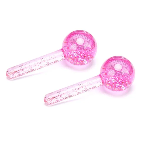 Crystal Ice Wave Beauty Ball Beauty Salon Face Eye Massager Roller Water Wave Ball Facial Massage Remove Fatigue Home Tool
