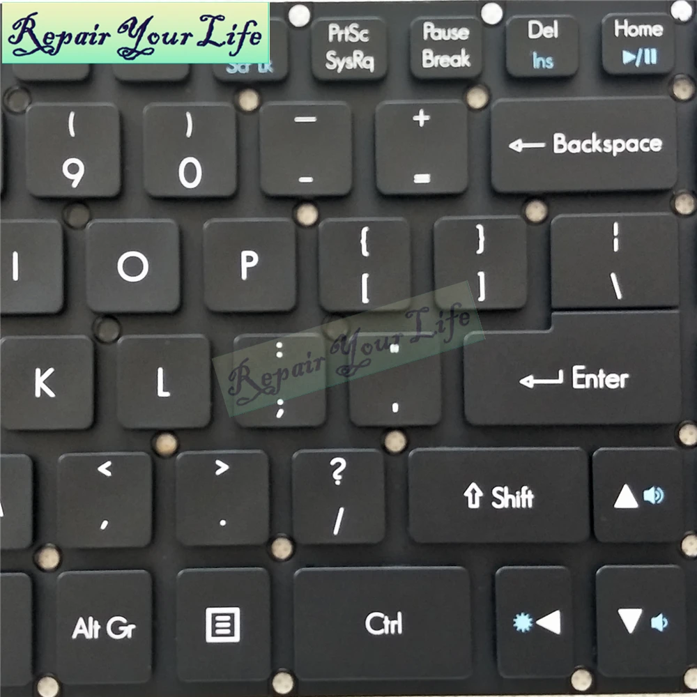 Teclado Retroiluminado para Acer Aspire Vx5591g 793g N16c7 N17c1 Original Russo Nós Inglês Lg5p-a51brl - Imagem 3