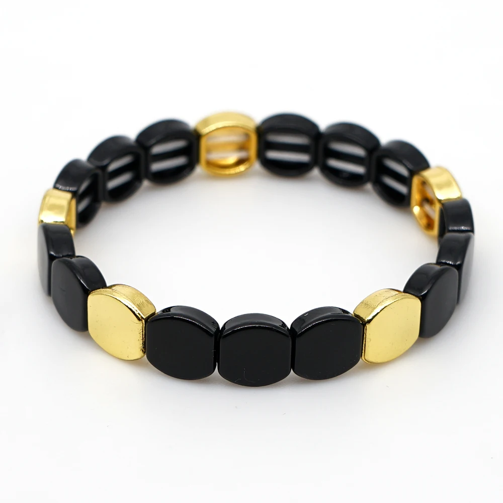 Shinus, мужские браслеты, женские браслеты, Mujer Moda,, эмаль, плитка, бусины, браслет, подарочные браслеты, женские летние ювелирные изделия, сделай сам