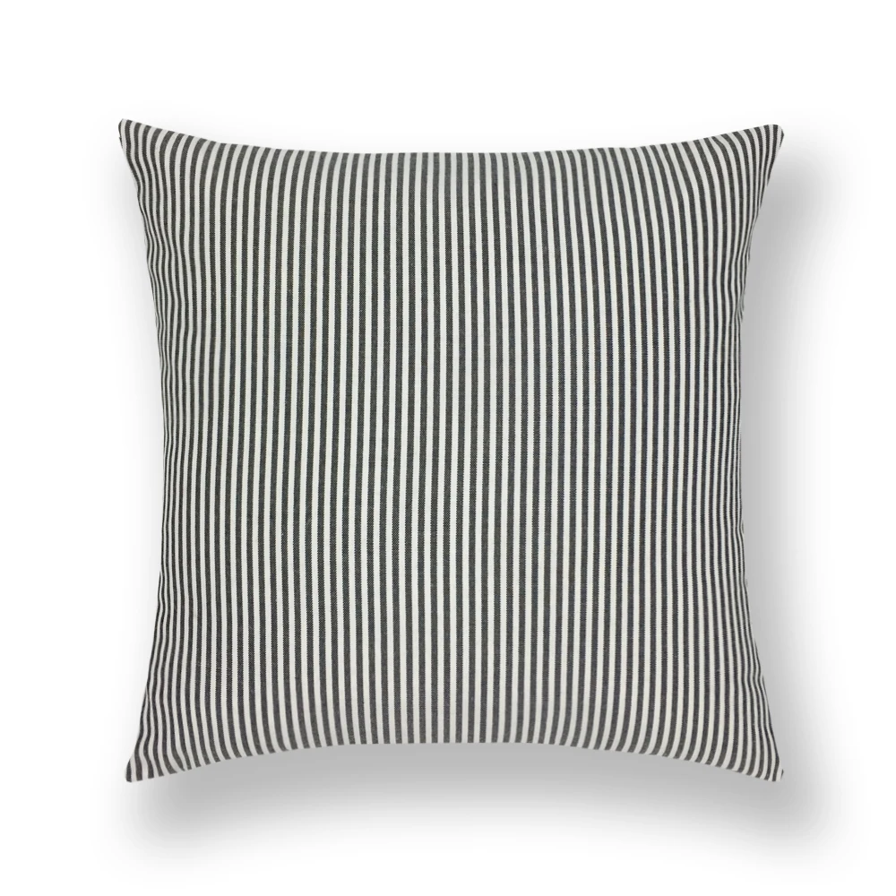 No pillow insert 1 шт., проверяющая подушка в клетку для стула, чехол для фермерского дома, буйвола, прямоугольная наволочка, Чехлы хлопковый льняной, чехол для подушки, домашний декор 45*45 см - Цвет: No pillow insert