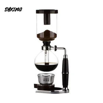 

Black /Gold 360ml /480ml Syphone Coffee Maker Japanese Style Siphon Pot 3/5cups TCA-3/5 Pot for Coffee Coffee Pot