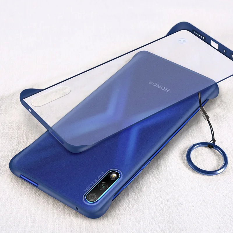 Прозрачные матовые жесткие чехлы для ПК Honor 9X чехол противоударный huawei Чехол 9 X с