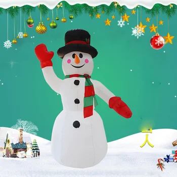 

Christmas Inflatable Santa Claus Snowman Led Figure Outdoor Garden Toys Christmas Party Decorations New Year Au Uk Us Eu Plug