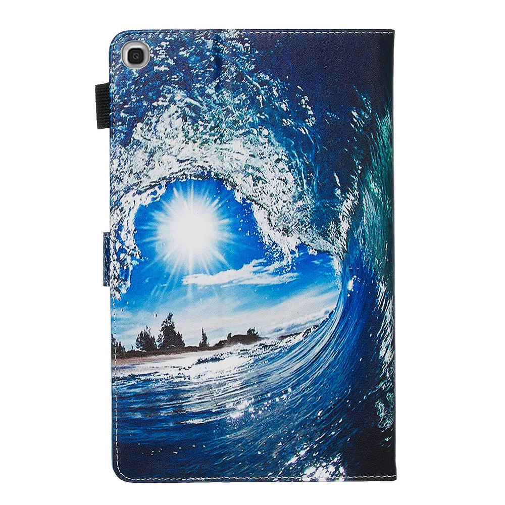 Чехол для samsung Galaxy Tab A 10. SM-T510 SM-T515 T515 10,", чехол для планшета, подставка для роз, чехол